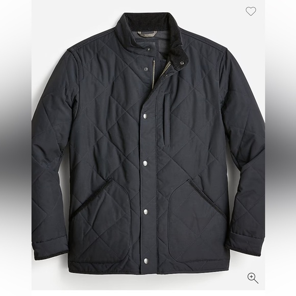 J. Crew Other - Men's J Crew Sussex Quilted Black with Primaloft. Size Large In
